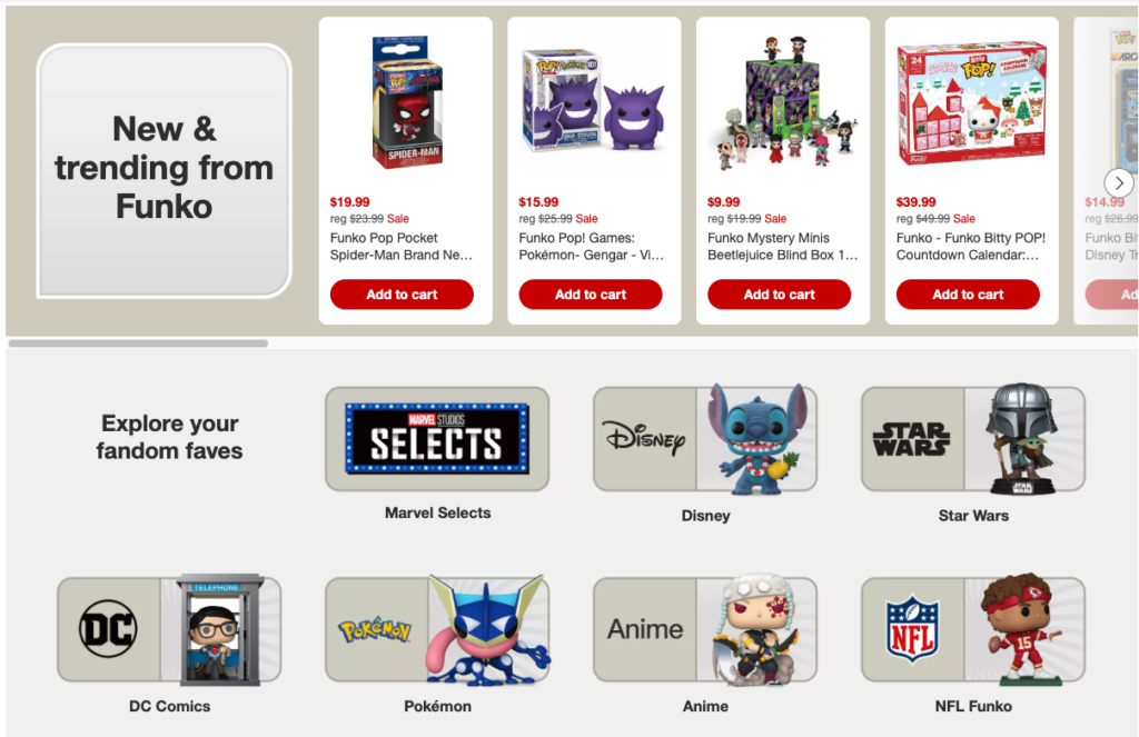 funko at target