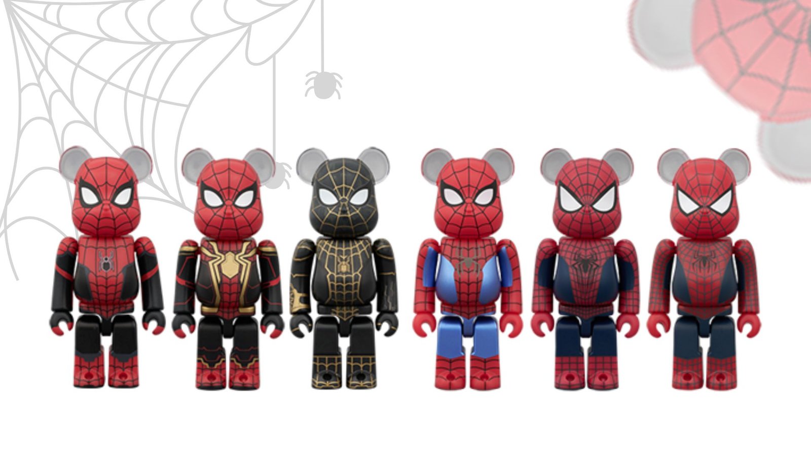 Spider-Man: No Way Home BE@RBRICK CHASE: Price, 6 variants, and where to buy