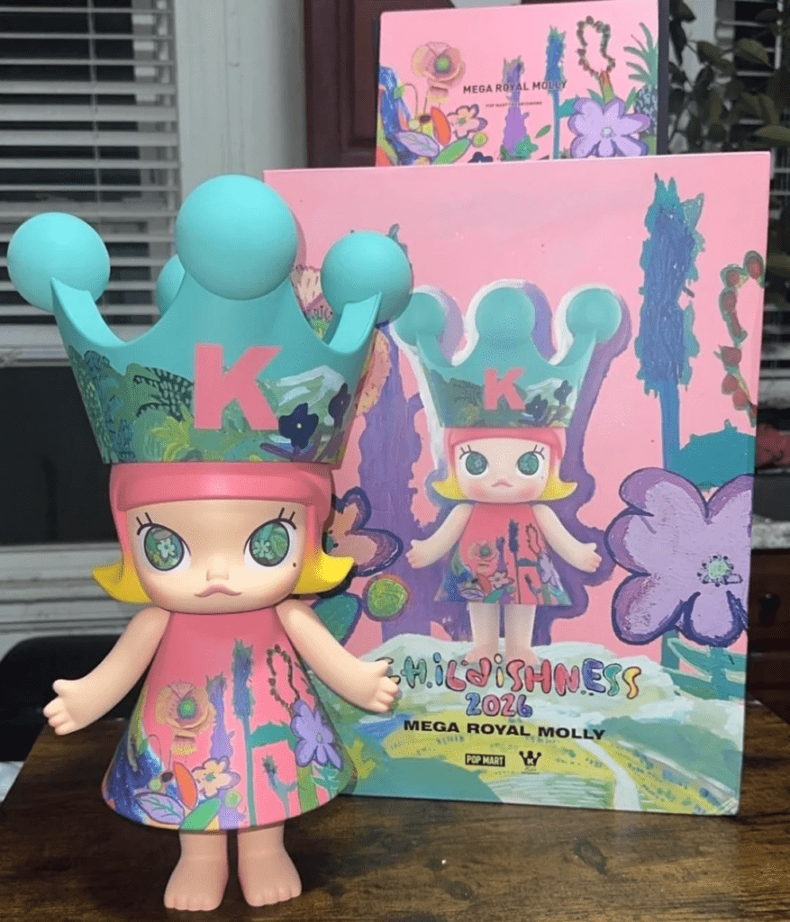 Pop Mart MEGA ROYAL MOLLY Childishness 2026 edition 400 percent figure
