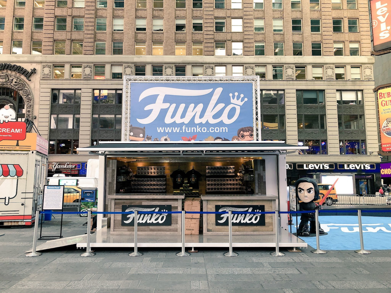 funko at time square